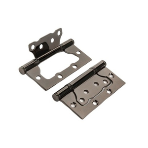 Петля дверная без врезки PUERTO IN100-2S FH BN черный никель