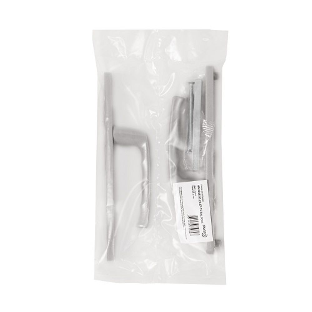 Ручка на планке PUNTO HANDLE.85.25.67-75 RAL 9006 серый /60801/