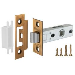 Защелка врезная PUNTO L45-8 CF кофе /36931/