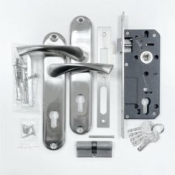Замок врезной VETTORE 2223/70 SN мат.никель