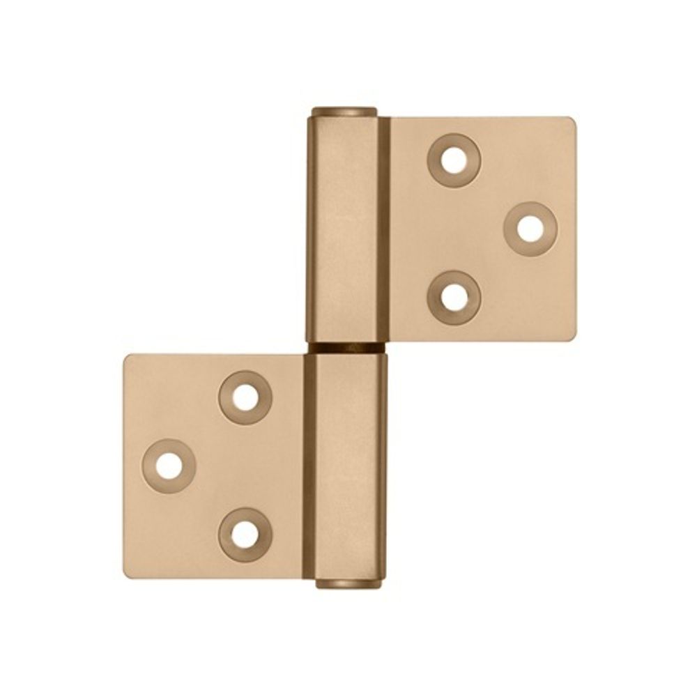 Петля универсальная флажковая ARMADILLO IN3800US-FSG флор. золото /57537/