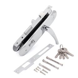 Замок врезной с ручками PALLADIUM ЗВ-1853 CP хром