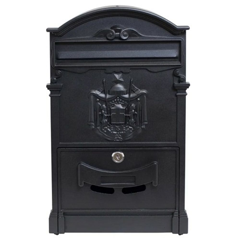Ящик почтовый АЛЛЮР №4010 черный