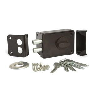 Замок накладной ЗЕНИТ ЗН1-3-1 черный