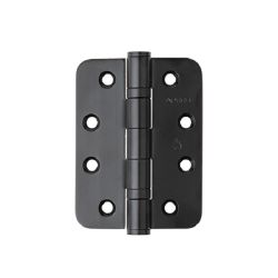 Петля дверная APECS 102*76-B2-INOX (R10) BLM черный (1шт)