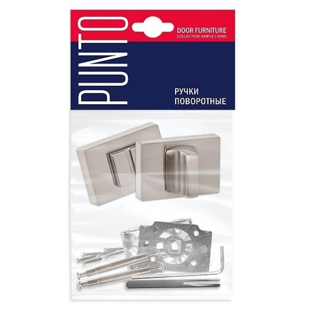 Ручка поворотная PUNTO BK6 QSL CP-8 хром /46583/