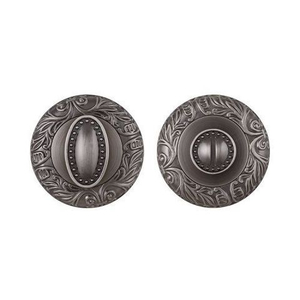 Ручка поворотная FUARO BK6 SM AS-3 антич.серебро /29605/