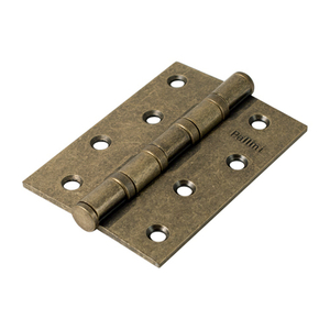 Петля дверная универсальная усиленная PALLINI PH-3 100x70x3 4BB AB античная бронза (1шт.)