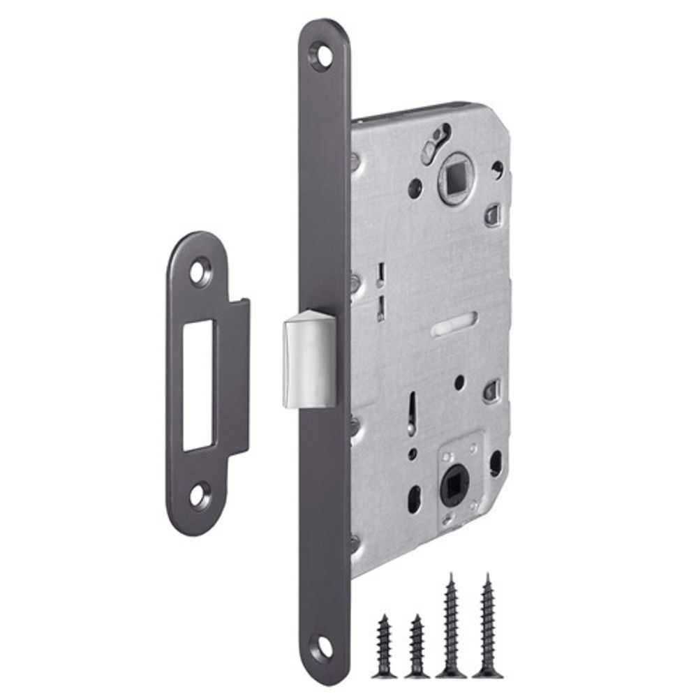 Защелка врезная AJAX METLM90-50 GR графит /49723/