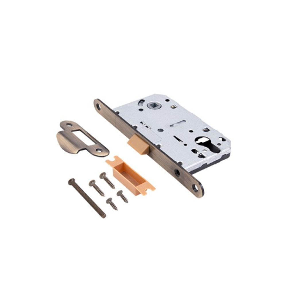 Замок врезной Code Deco 5300-P-AB бронза