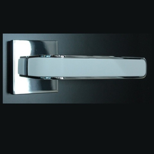 Ручка раздельная ALEMAR A8215-57 CP/MATT WHITE хром/матовый белый