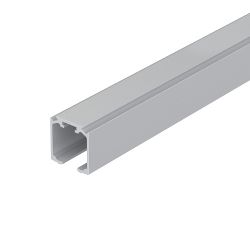 Комплект ARMADILLO Comfort-PRO верх.направ. 80/2,3/3000 и декор.накладка 3м AL (алюминий) /60543/