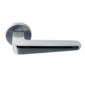 Ручка дверная PALLINI "Сидней" PAL-Z08 SC/PC (матовый хром/полированный хром)