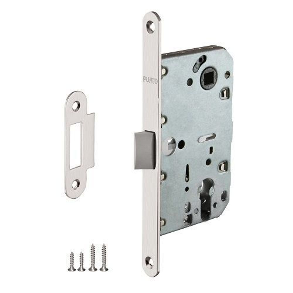 Корпус замка PUNTO PL85-50 SN мат.никель