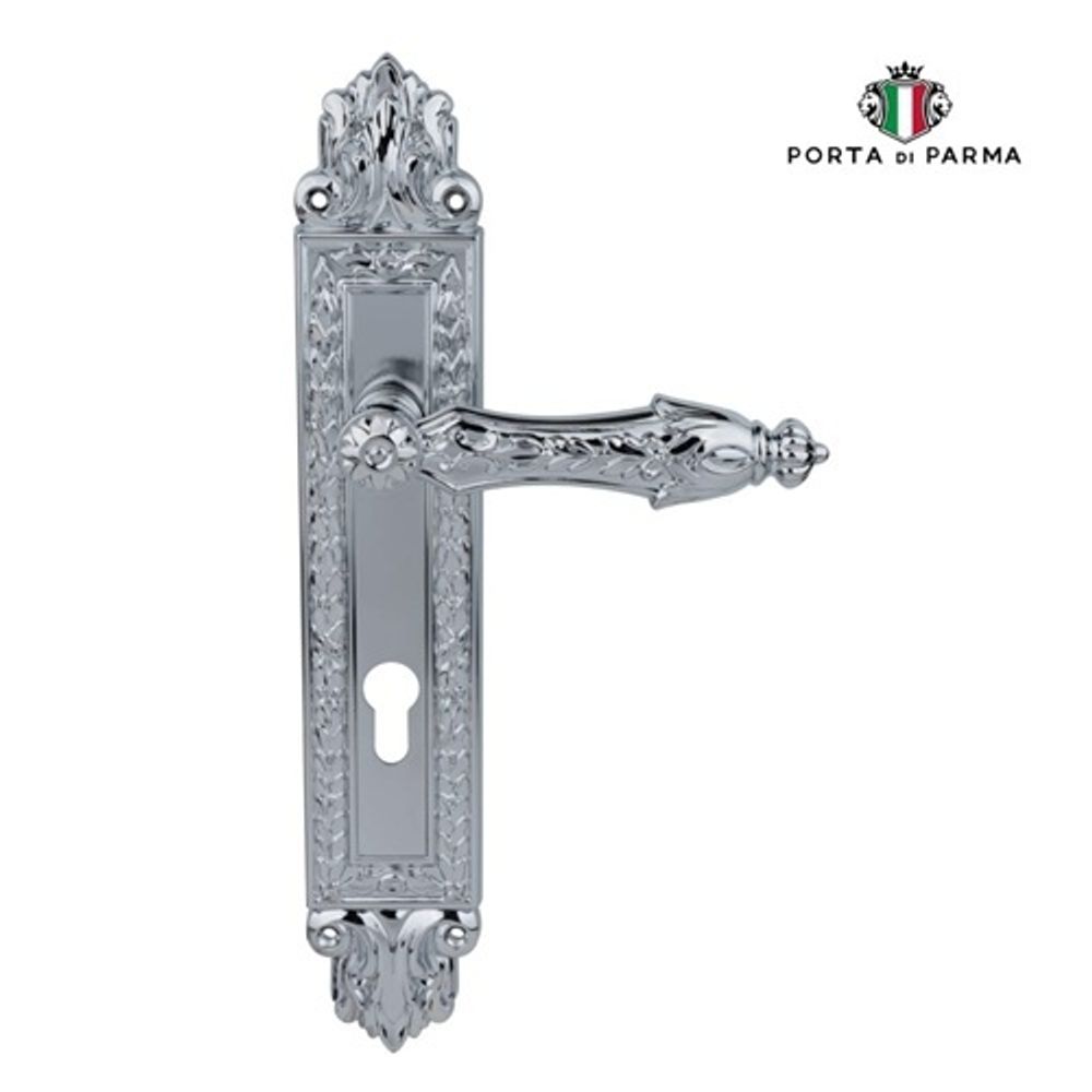 Ручка на планке PORTA DI PARMA Arcadia CYL CP хром