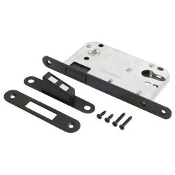 Замок врезной АЛЛЮР АРТ 5300-MU BL мат.черный