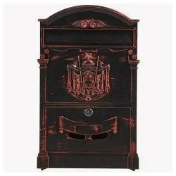 Ящик почтовый АЛЛЮР №4010В старая медь
