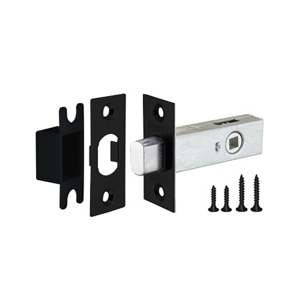 Задвижка врезная PUNTO DB-45 BL черный /43917/