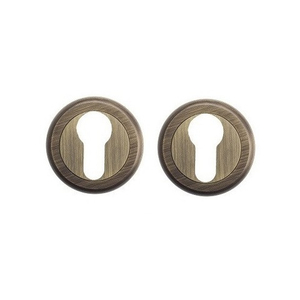 Накладка под цилиндр на круглом основании Fratelli Cattini CYL D1-BY матовая бронза 2 шт.