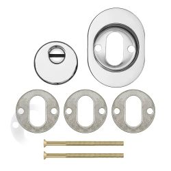 Броненакладка FUARO DEF 4285 RLR CP-8 хром /47899/