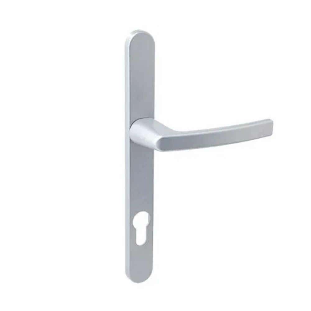 Ручки на планке APECS HP-85.7205-SL (RAL 9006) серебро