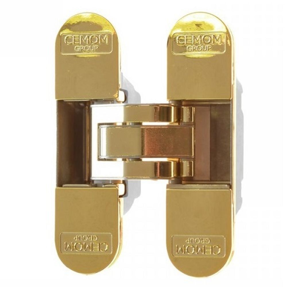 Петля скрытая CEMOM ESTETIC 80/A 3D 8031 латунь