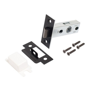 Защелка врезная АЛЛЮР АРТ L45-8 BL мат.черный