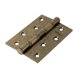 Петля дверная универсальная усиленная PALLINI PH-3 100x70x3 4BB AB античная бронза (1шт.)