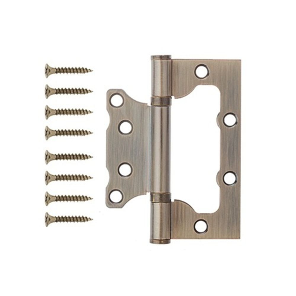 Петля накладная VANGER 100x75x2,3 P2 AB бронза