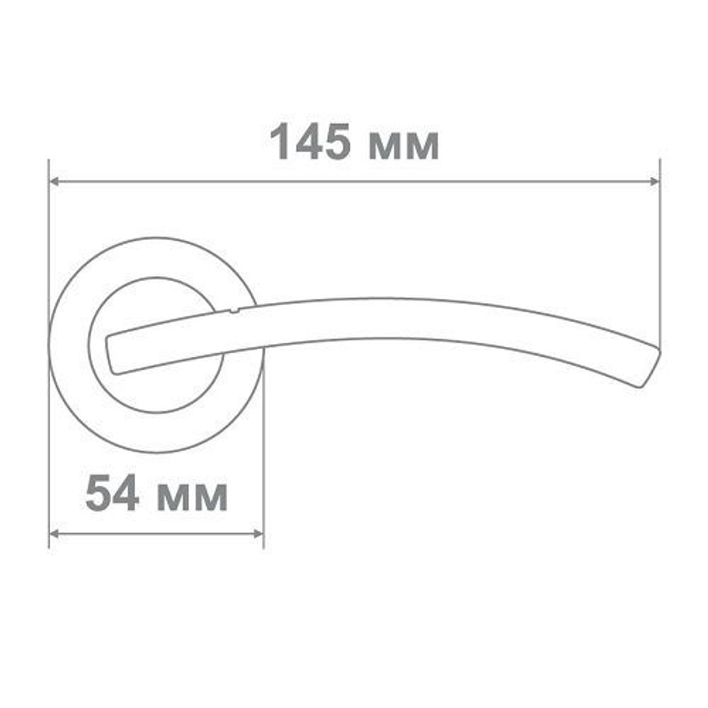 Ручка Медио OZ053 CF кофе