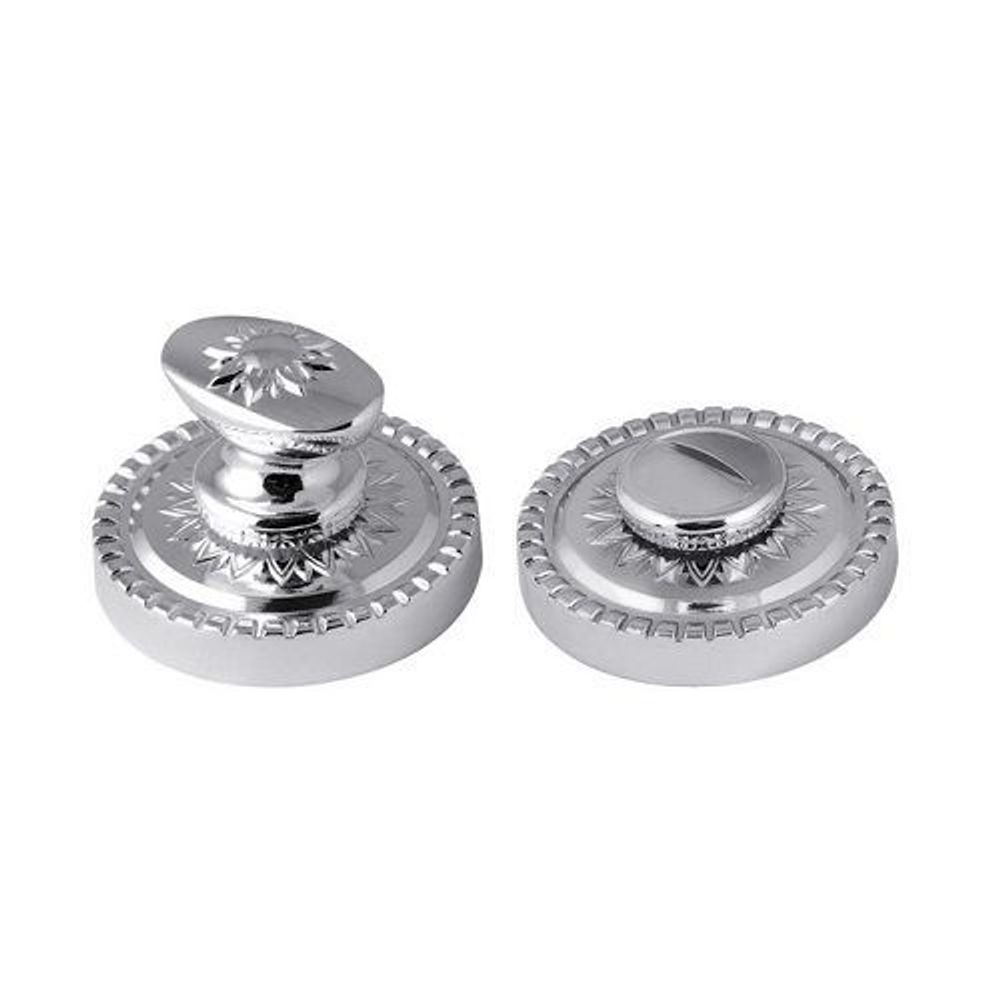 Ручка поворотная ARMADILLO WC-BOLT BK6/CL CP-8 хром /35963/