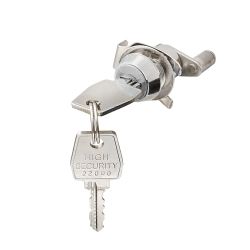 Замок мебельный ЕВРОБОКС 20/179° ригельный (парные 2 замка, 2 ключа)