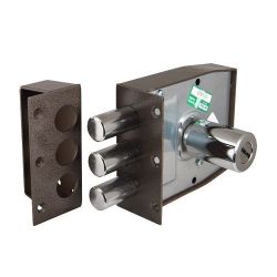 Замок накладной MOTTURA 30.401 S (левый) /1875/