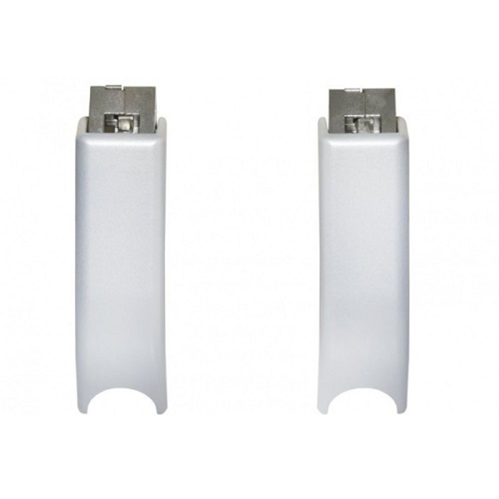 Верхняя и нижняя защелки DOORLOCK DL PD900FR/L, серебристые MG