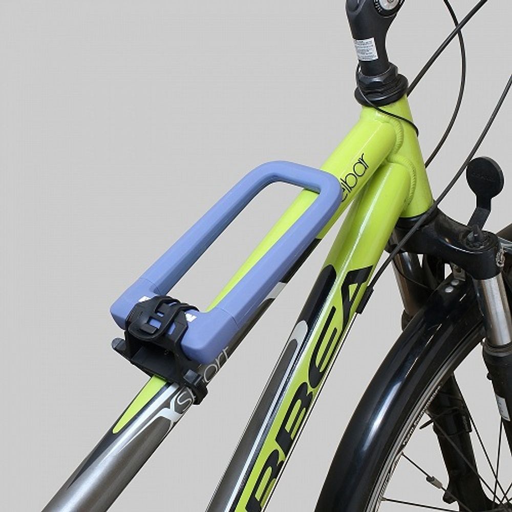 Замок навесной всепогодный АВАНГАРД ПИТОН 626 ФИОЛЕТОВЫЙ с креплением на раму (силикон)