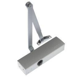 Доводчик дверной GEZE TS1500 серый с тягой