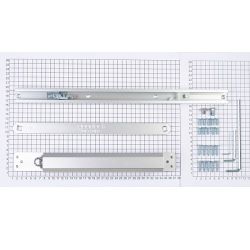 Доводчик врезной DOORLOCK DL750ITS/BC EN3-6 серебро