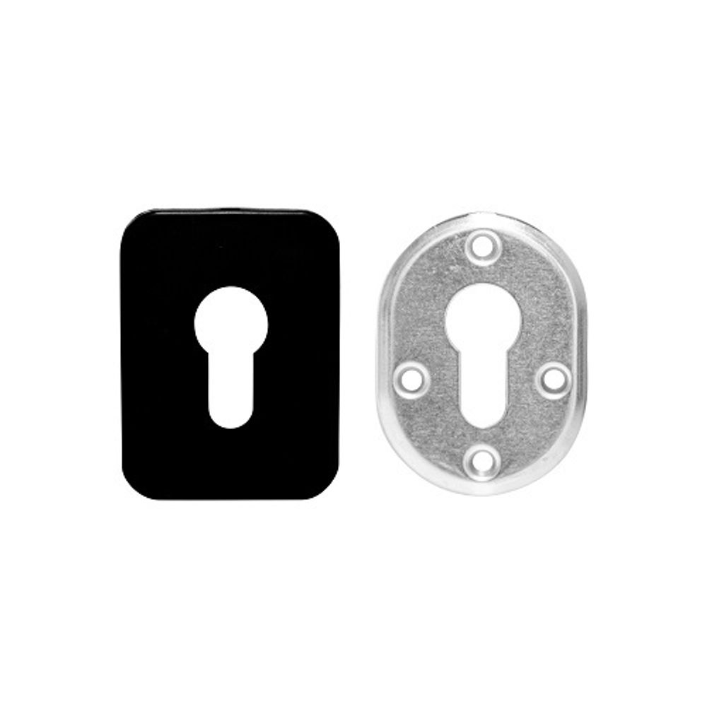 Декоративная накладка AJAX ESC C MD под цилиндр BL-24 черный /60627/