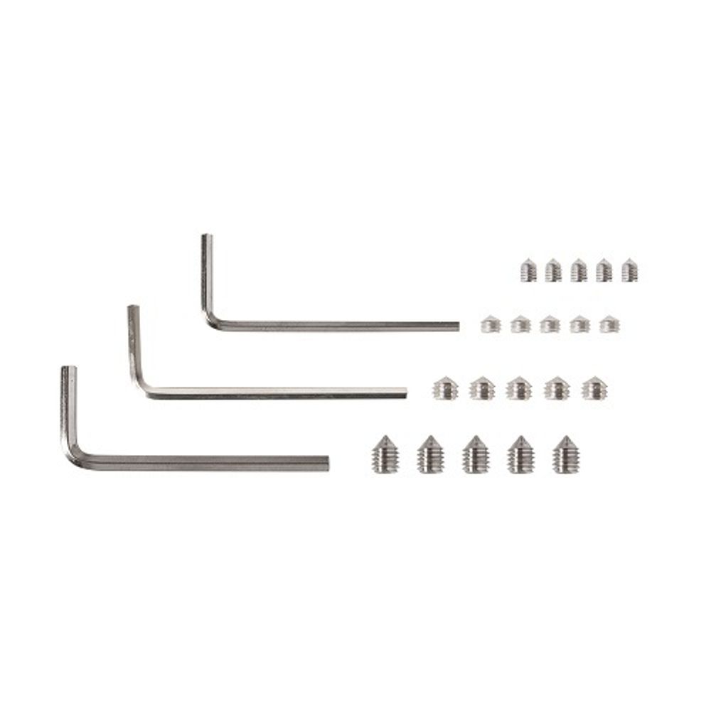 Фиксатор дверных ручек AJAX (М6х8, М6х5, М5х4, M4x6, шестигранники) /58827/