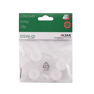 Демпфер настенный AJAX DSW-01 INV прозрачный /61307/