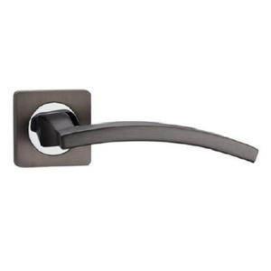 Ручка дверная PUERTO AL 520-02 MBN (матовый черный никель)