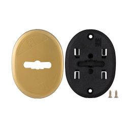 Накладка на сувальдный замок овальная со шторкой MOTTURA 95.324 (бронза), 1 шт /23433/