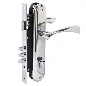 Замок врезной БУЛАТ ЗВ4-3.03.04 НОМОС хром