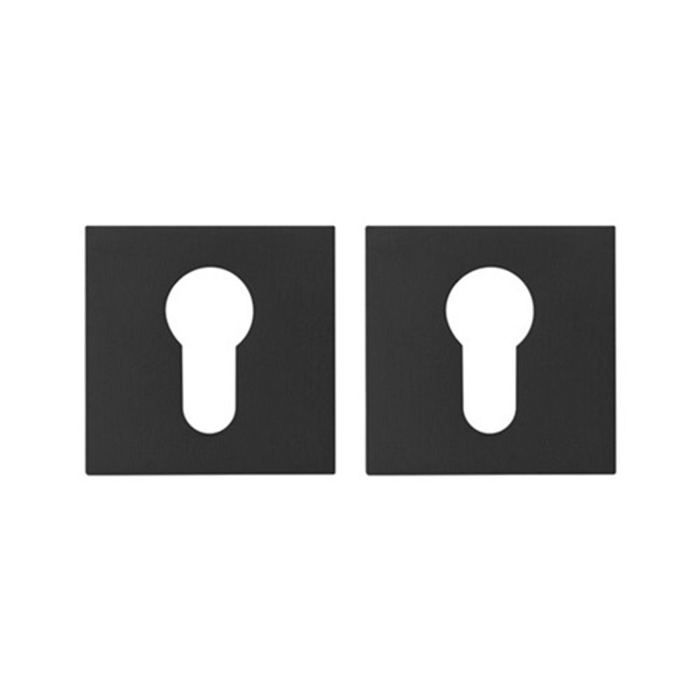 Накладка под цилиндр AJAX ET JS BL-24 черный