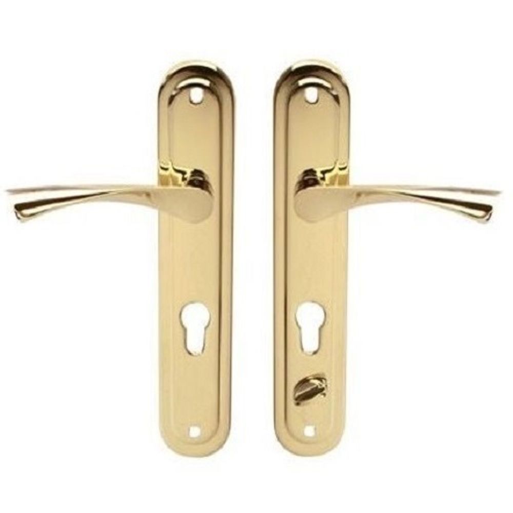 Ручки на планке APECS HP-80.1923-C G L золото левая