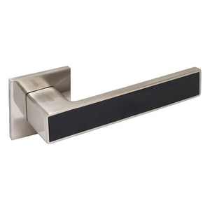 Ручка раздельная АЛЛЮР АРТ ЛАНА SN/BL мат.никель/черный