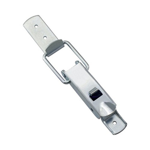 Замок накидной с фиксатором L=110 цинк