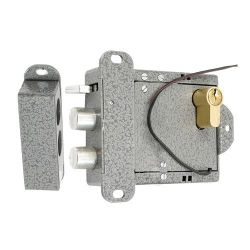 Замок накладной электромеханический Полис 12EM