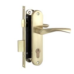 Замок врезной FUARO SET F1611 SG мат.золото /27025/