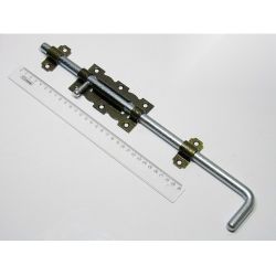 Задвижка дверная НОЭЗ ЗД-110-Уд ст.бронза/цинк